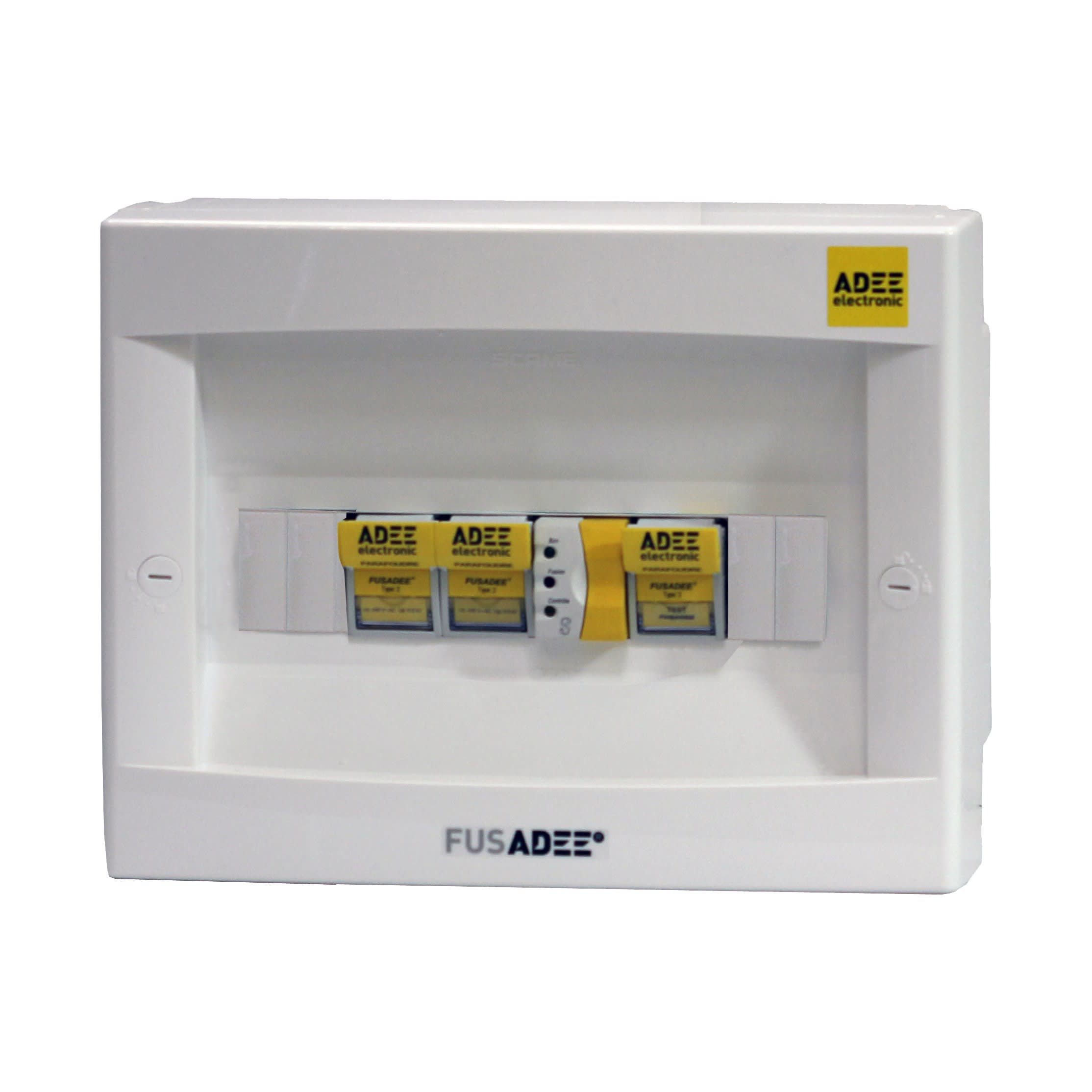 Adee - Boitier parafoudre FUSADEE bipolaire 45kW avec contrôleur Up = 0,8kV