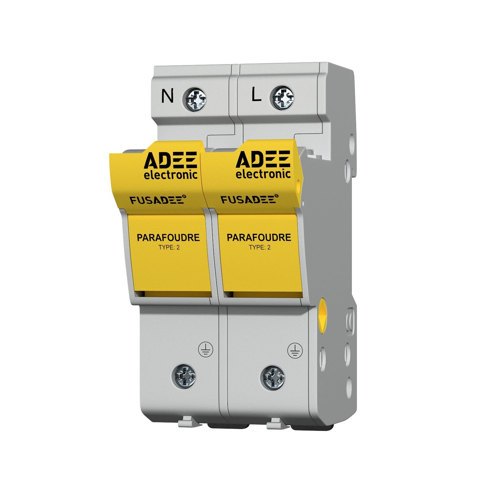 Adee - Parafoudre modulaire FUSADEE bipolaire Acess 5kW sans contrôleur Up = 0,8kV