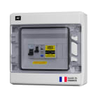 Adee - Coffret PV AC mono 3kW avec disjoncteur 20A, inter-diff 30mA et parafoudre