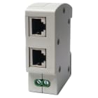 Adee - parafoudre VARIO liaison Ethernet/POE RJ45 Fem/Fem 1000Mbits In 2,5kA Iimp 0,5kA