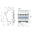 Adee - option déconnecteur associé tétra fusibles 25A gG parafoudre T1 ou T2