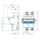 Adee - option déc. Assoc BIPOL fusibles 63A gG pour parafoudre type 1 précâblé