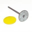 Adee - Prise terre Inox coff béton, Ø10, Long 220mm, trou taraudé M10-M12