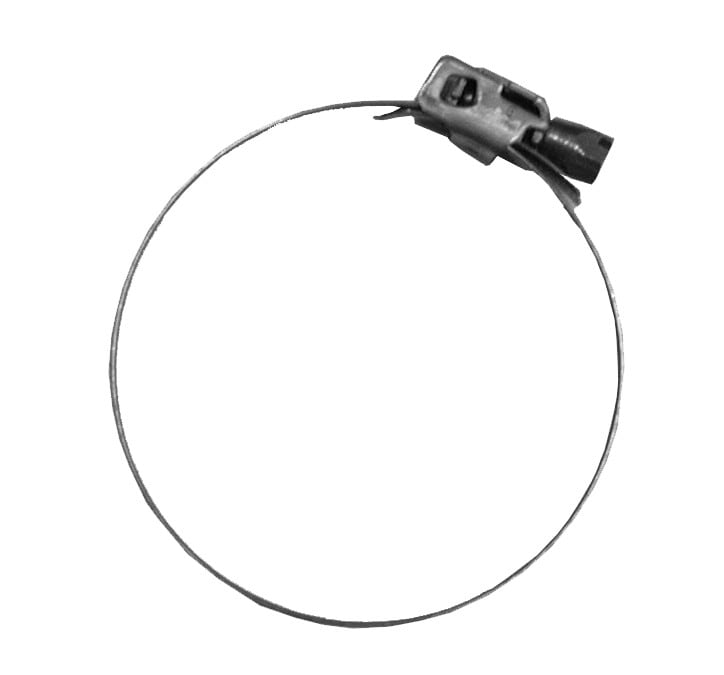 Adee - Collier de serrage à vis inox 40-70mm pour fixation conducteur foudre