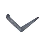 Adee - Crampon de fixation pour conducteur plat acier galvanisé court 30mm