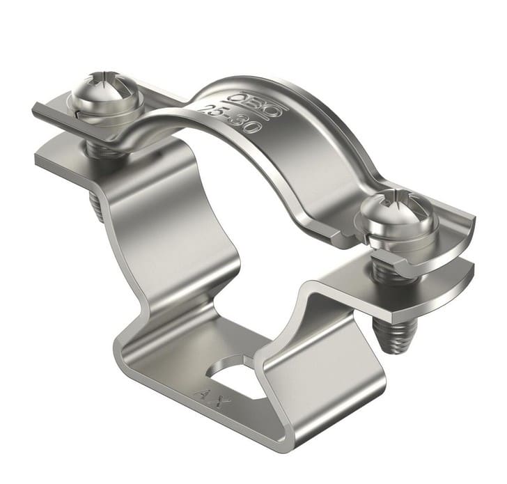 Adee - Collier de fixation pour conducteur de descente isolé, polypro noir Ø20-23mm