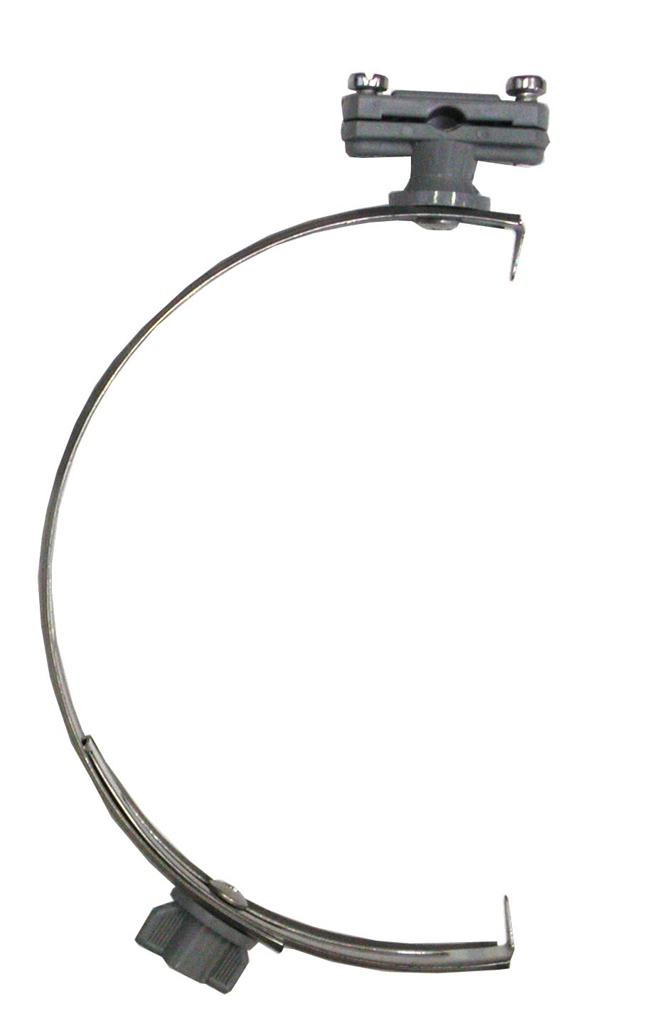 Adee - Crochet de chevauchement faîtière inox / plat