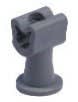 Adee - Attache PVC / rond rond 6 à 10mm haut 15mm