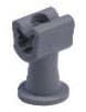 Adee - Attache PVC / rond rond 6 à 10mm haut 15mm