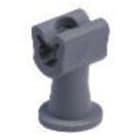 Adee - Attache PVC / rond rond 6 à 10mm haut 15mm