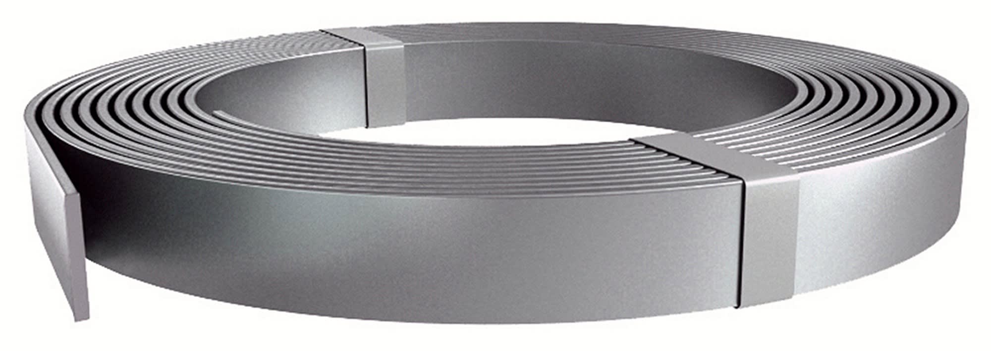 Adee - Ruban de descente alu 30x3mm le mètre linéaire
