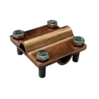 Adee - Raccord cuivre pour connexion conducteur plat L30mm vers rond Ø6/10