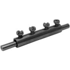 Adee - Raccord rond en ligne inox pour rond Ø8mm