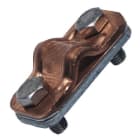 Adee - Raccord plat/rond bi-métal pour connexion ruban cuivre/alu RBM