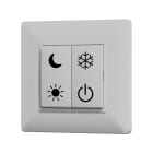 Adee - Bouton complet PLANA? blanc 2 touches Fil Pilote