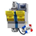 Adee - parafoudre modulaire FUSADEE NXT 2P, Type 2+3, Up 0,75kV avec TS