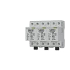 Adee - parafoudre Mod. Débro. 3P T1+2 Iimp 25kA, Up 1,5kV TT-TN, Fus. intégré TS