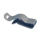 Adee - Clip acier fix. cond. descente rond Ø8-10mm ou plat L30mm sur IPN ép. 5 à 12mm