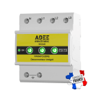 Adee - Parafoudre Type 2 modulaire 4P avec déconnecteur intégré, In 5kA Isccr 25kA