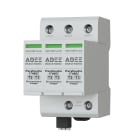 Adee - Parafoudre T2+3 débrochable 3P avec fusible intégré, Uc 440V Imax 30kA TS