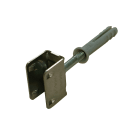 Adee - kit clip/cheville à frapper pour conducteur rond Ø8mm