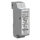 Adee - Parafoudre Ethernet/POE++ RJ45 Fem/Fem Gigabit In 10kA Iimp 1kA