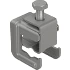 Adee - Connecteur pour conducteur plat 30mm ou rond Ø8-10mm sur tige ou piquet Ø8-20mm