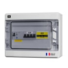 Adee - Coffret PV AC 10-12kW Triphasé pour installation à 1 onduleur DDR 300mA