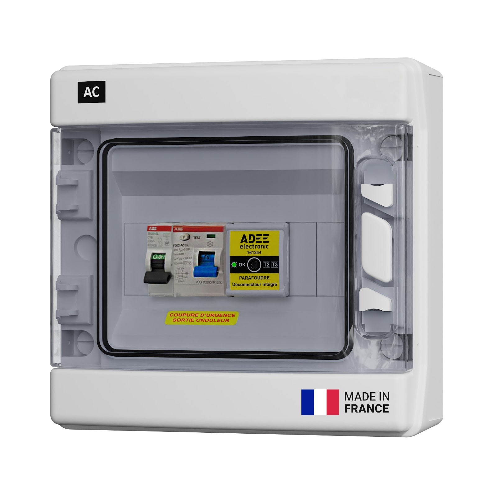 Adee - Coffret PV AC 6kW mono pour installation à 1 onduleur