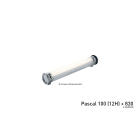 Sammode - PASCAL étanche satiné ambiance industrielle  D100  L1300mm  3700lm  5000K