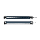 Sammode - Applique Elgar  D70  L1000mm  grille inclinée Petrol  1050lm  2700K