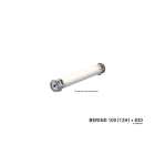 Sammode - BERING étanche satiné basse température  D100  L1600mm  4625lm  4000K
