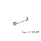 Sammode - CUGNOT étanche satiné ambiance extrême    D100  L1600mm  4625lm  4000K