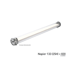 Sammode - NAPIER étanche ambiance extrême corrosive    D133  L1600mm  9250lm  3000K