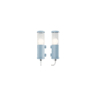 Sammode - Applique  Bendz  bleue  D70  L300mm  corps clair  1 lampe E27 4W 2700K