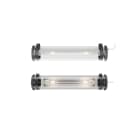 Sammode - Suspension  Rimbaud  noire  D133  L700mm  corps en verre