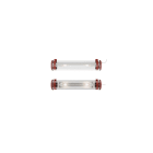 Sammode - Suspension  Rimbaud  rouge  D133  L700mm  corps en verre