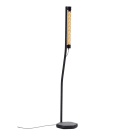 Sammode - Lampadaire Bodom  noir  375x375x2050mm  700lm  2700K  IRC80  50000h L80/B10  12W