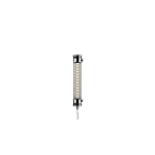 Sammode - Applique Elgar  D70  L450mm  grille inclinée Silver  275lm  3000K