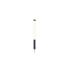 Sammode - Applique  Mondrian  260°  noire  D40  L700mm  corps satiné  350lm  2700K