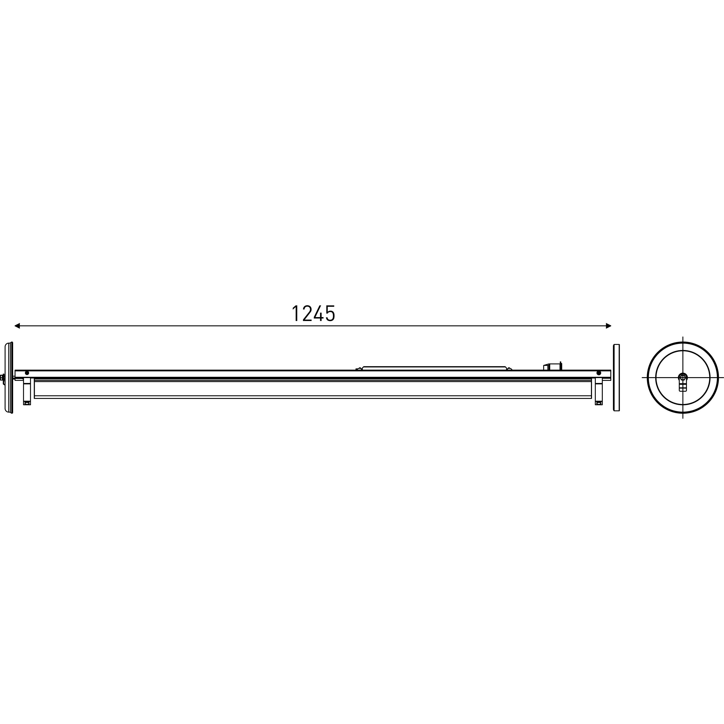 Sammode - Platine de conversion LED  Xtrem  D133  L1300mm  6300lm  4000K