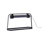 Sammode - Lampe à poser Astrup noir 600x350x162mm 700lm 2700K IRC80 50000h L80/B10