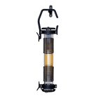 Sammode - Lampe à porter Balke D100 noire L520mm 2 lampes E14 4W 2700K corps en verre