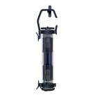Sammode - Lampe à porter Balke D100 noire L520mm 2 lampes E14 4W 2700K corps en verre