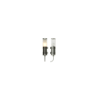Sammode - Applique Bendz D70 rouge L300mm 1 lampe E27 4W 2700K corps clair