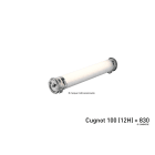 Sammode - CUGNOT étanche satiné ambiance extrême D100 L1000mm 2775lm 4000K