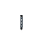 Sammode - Applique 24V DC Elgar D70 L450mm 275lm 2700K corps clair grille inclinée Petrol