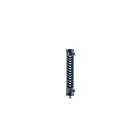 Sammode - Applique 24V DC Elgar D70 noire L450mm 275lm 2700K grille inclinée Petrol