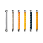 Sammode - Applique Elgar D70 L1300mm 1400lm 3000K corps clair grille inclinée Petrol