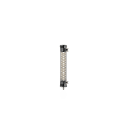 Sammode - Applique 24V DC Elgar D70 noire L450mm 275lm 2700K grille inclinée Silver